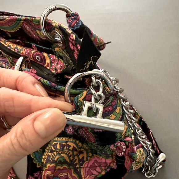 NWOT Vera Bradley Shoulder Bag Removable Straps - Picture 11 of 15
